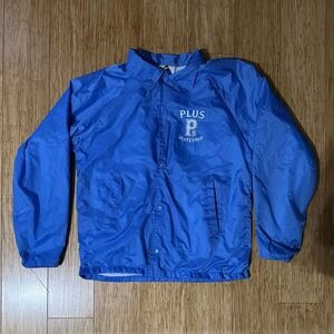 Skateshop Plus Blue Windbreaker Coaches Jacket Unisex Small